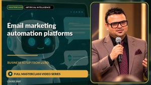 Email Marketing Automation Platforms Business Setup from Zero: Full Masterclass Video Series course cover