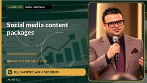 Social Media Content Packages Business Setup from Zero: Full Masterclass Video Series course cover
