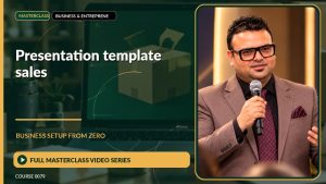 Presentation Template Sales Business Setup from Zero: Full Masterclass Video Series course cover