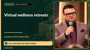Virtual Wellness Retreats Business Setup from Zero: Full Masterclass Video Series course cover